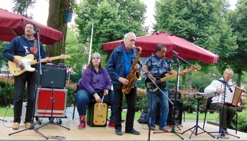 Minggus and Band op Heusdenhout Openluchtconcert